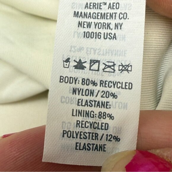 Aerie Cheeky Tropical Animal Print One Piece Cut Outs V-Neck Zoo Animals - Picture 8 of 9